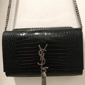 YSL black handbag